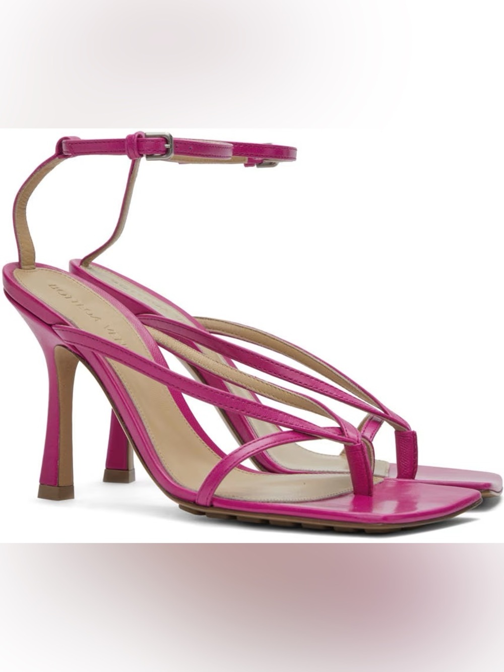 *NWT* Bottega Veneta Stretch Heeled Sandals, Size 39